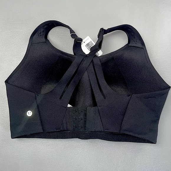 NWT Lululemon AirSupport Bra *High Support, C-DDD Cups Black - Picture 2 of 6